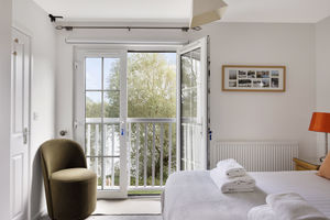 Bedroom 1 - Juliet balcony- click for photo gallery